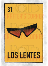 DTF Screen Print Image - 31 Los Lentes